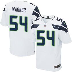 [Elite] Wagner Seattle Football Team Jersey -Seattle #54 Bobby Wagner Jersey (White)