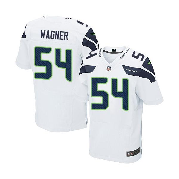 [Elite] Wagner Seattle Football Team Jersey -Seattle #54 Bobby Wagner Jersey (White)