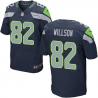 [Elite] Willson Seattle Football Team Jersey -Seattle #82 Luke Willson Jersey (Blue)