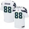 [Elite] Graham Seattle Football Team Jersey -Seattle #88 Jimmy Graham Jersey (White)
