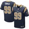 [Elite] Donald St. Louis Football Team Jersey -St. Louis #99 Aaron Donald Jersey (Blue)