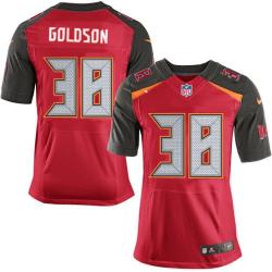 [Elite] Goldson Tampa Bay Football Team Jersey -Tampa Bay #38 Dashon Goldson Jersey (Red, new)