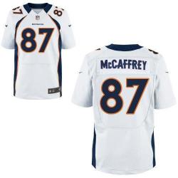 [Elite] MCcaffrey Denver Football Team Jersey -Denver #87 Ed MCcaffrey Jersey (White)