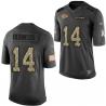 [Mens/Womens/Youth]Robinson Kansas City Football Team Jerseys -Kansas City #14 Kevin Robinson Salute To Service Jersey