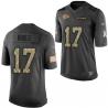[Mens/Womens/Youth]Krieg Kansas City Football Team Jerseys -Kansas City #17 Dave Krieg Salute To Service Jersey
