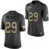 [Mens/Womens/Youth]Williams Kansas City Football Team Jerseys -Kansas City #29 Robert Williams Salute To Service Jersey