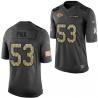 [Mens/Womens/Youth]Paul Kansas City Football Team Jerseys -Kansas City #53 Whitney Paul Salute To Service Jersey