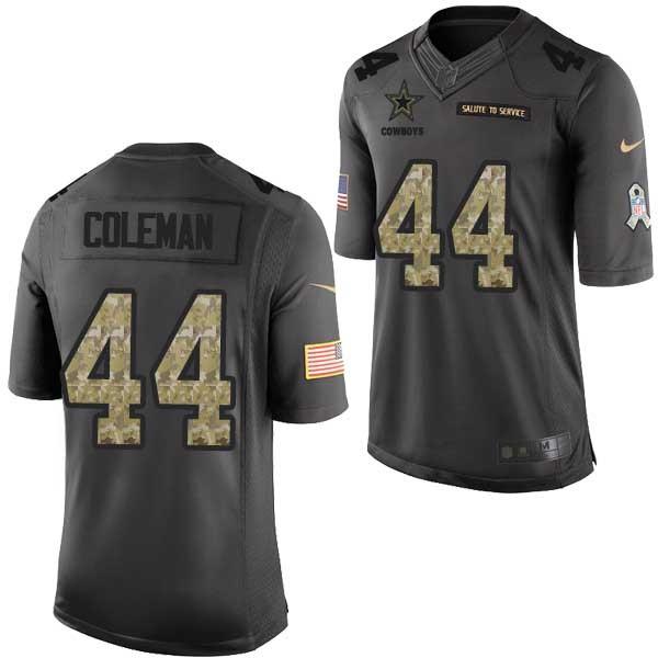 LINCOLN COLEMAN Dallas Salute to Service Football Jersey FREE ...