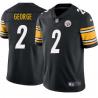 Black Mens Womens Youth Matt George Steelers #2 Stitched American Football Jersey
