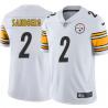 White Mens Womens Youth Sandy Sandberg Steelers #2 Stitched American Football Jersey