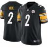Black Mens Womens Youth Michael Vick Steelers #2 Stitched American Football Jersey