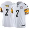 White Mens Womens Youth Michael Vick Steelers #2 Stitched American Football Jersey