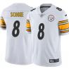 White Mens Womens Youth Josh Scobee Steelers #8 Stitched American Football Jersey