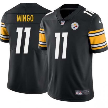 Black Mens Womens Youth Gene Mingo Steelers #11 Stitched American Football Jersey