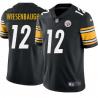 Black Mens Womens Youth Heinie Wiesenbaugh Steelers #12 Stitched American Football Jersey