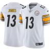 White Mens Womens Youth Jacoby Jones Steelers #13 Stitched American Football Jersey