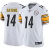 White Mens Womens Youth Henry Hayduk Steelers #14 Stitched American Football Jersey