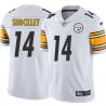 White Mens Womens Youth Bill Shockley Steelers #14 Stitched American Football Jersey