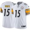 White Mens Womens Youth Cody White Steelers #15 Stitched American Football Jersey