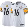 White Mens Womens Youth Jack Lee Steelers #16 Stitched American Football Jersey