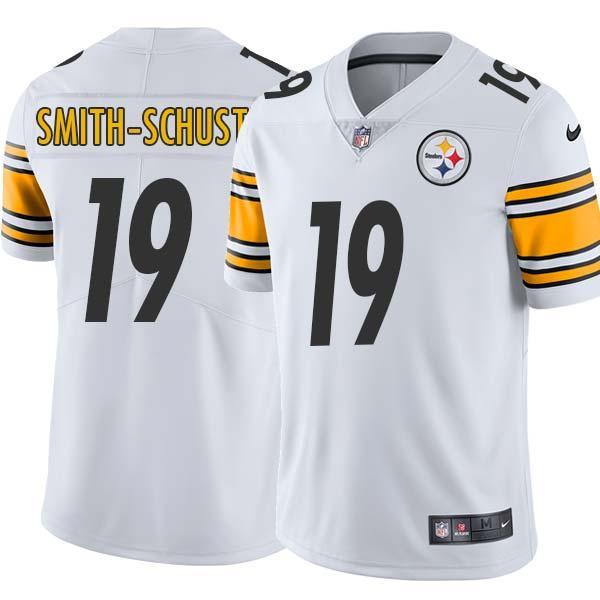 White Mens Womens Youth JuJu Smith-Schuster Steelers #19 Stitched American Football Jersey