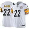 White Mens Womens Youth Richie McCabe Steelers #22 Stitched American Football Jersey