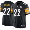 Black Mens Womens Youth Steven Nelson Steelers #22 Stitched American Football Jersey