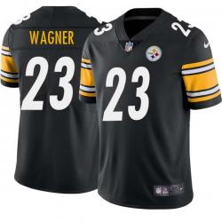 Black Mens Womens Youth Mike Wagner Steelers #23 Stitched American Football Jersey
