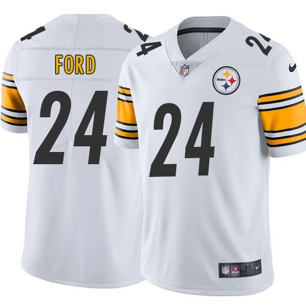 White Mens Womens Youth Henry Ford Steelers #24 Stitched American Football Jersey