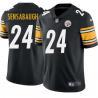 Black Mens Womens Youth Coty Sensabaugh Steelers #24 Stitched American Football Jersey