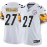 White Mens Womens Youth Willie Williams Steelers #27 Stitched American Football Jersey