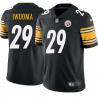 Black Mens Womens Youth Chidi Iwuoma Steelers #29 Stitched American Football Jersey