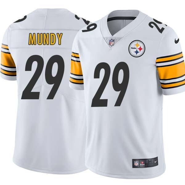 White Mens Womens Youth Ryan Mundy Steelers #29 Stitched American Football Jersey