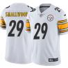 White Mens Womens Youth Wendell Smallwood Steelers #29 Stitched American Football Jersey
