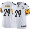 White Mens Womens Youth Stu Smith Steelers #29 Stitched American Football Jersey