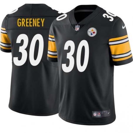 Black Mens Womens Youth Norm Greeney Steelers #30 Stitched American Football Jersey