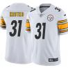 White Mens Womens Youth Larry Krutko Steelers #31 Stitched American Football Jersey