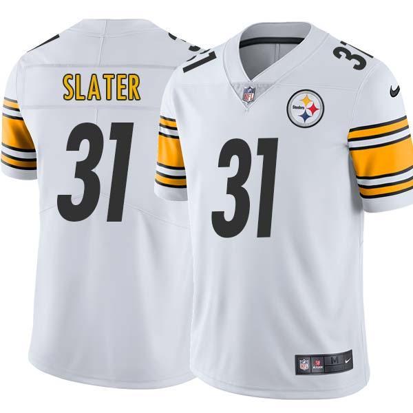 White Mens Womens Youth Walt Slater Steelers #31 Stitched American Football Jersey