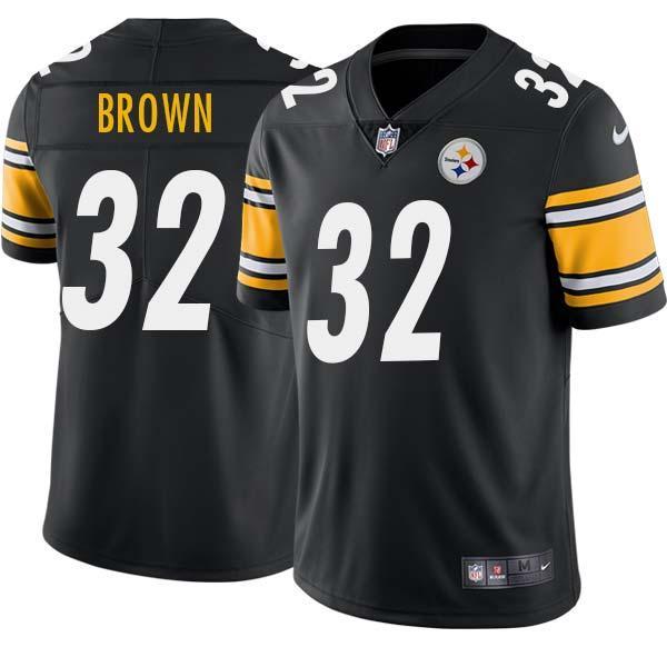 Black Mens Womens Youth Tom Brown Steelers #32 Stitched American Football Jersey