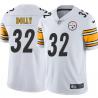 White Mens Womens Youth Dick Dolly Steelers #32 Stitched American Football Jersey
