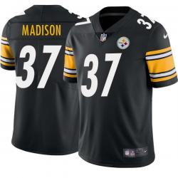 Black Mens Womens Youth Anthony Madison Steelers #37 Stitched American Football Jersey