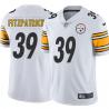 White Mens Womens Youth Minkah Fitzpatrick Steelers #39 Stitched American Football Jersey