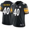 Black Mens Womens Youth Lindy Mayhew Steelers #40 Stitched American Football Jersey