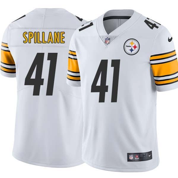 White Mens Womens Youth Robert Spillane Steelers #41 Stitched American Football Jersey