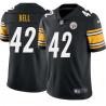 Black Mens Womens Youth Myron Bell Steelers #42 Stitched American Football Jersey
