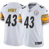 White Mens Womens Youth Steve Avery Steelers #43 Stitched American Football Jersey