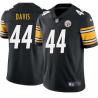 Black Mens Womens Youth Art Davis Steelers #44 Stitched American Football Jersey