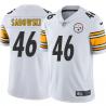 White Mens Womens Youth Troy Sadowski Steelers #46 Stitched American Football Jersey
