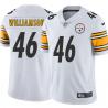 White Mens Womens Youth Fred Williamson Steelers #46 Stitched American Football Jersey