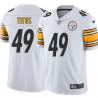 White Mens Womens Youth Si Titus Steelers #49 Stitched American Football Jersey